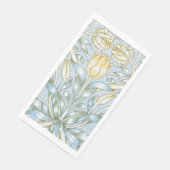 William Morris Lily en granaatappel Bloemenpatroon Servet (Hoek)