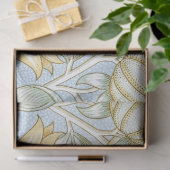 William Morris Lily en granaatappel Bloemenpatroon Tissuepapier (Geschenk)