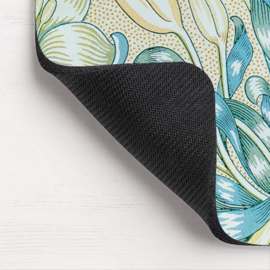 William Morris Lily en Pomegranate Pattern Muismat (Hoek)