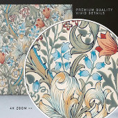 William Morris Lily Naadloze Bloemen Patroon Tegeltje