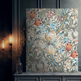 William Morris Lily  Pattern Canvas Print