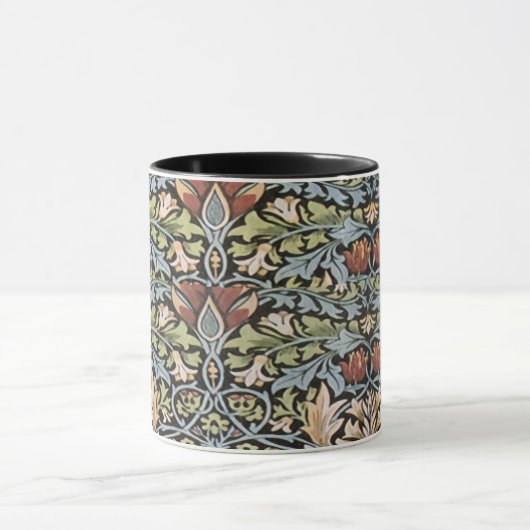 William Morris Lily Pattern Mok (Midden)