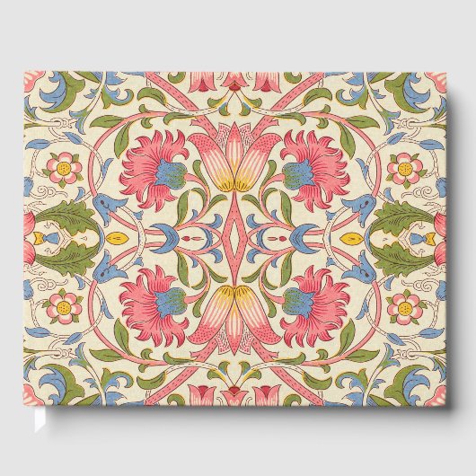 William Morris Lodden bloembehang Gastenboek (Voorkant)