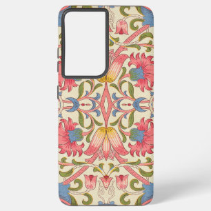 William Morris Lodden bloembehang Samsung Galaxy Hoesje