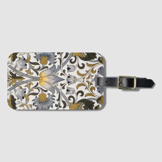 William Morris Lodden bloembloem Bagagelabel (Voorkant (horizontaal))
