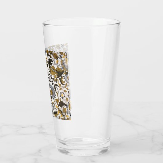 William Morris Lodden bloembloem Glas (Links)