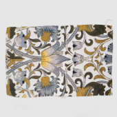 William Morris Lodden bloembloem Golfhanddoek (Horizontaal)