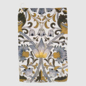 William Morris Lodden bloembloem Golfhanddoek (Voorkant)