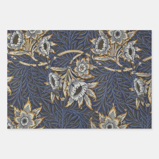 William Morris Lodden bloembloem Inpakpapier Vel (Voorkant 2)