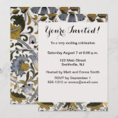 William Morris Lodden bloembloem Kaart (Voorkant / Achterkant)