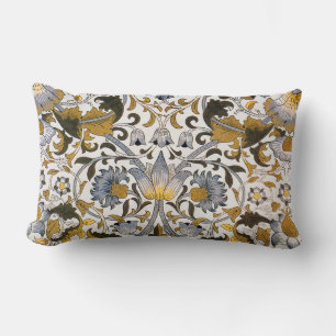 William Morris Lodden bloembloem Kussen