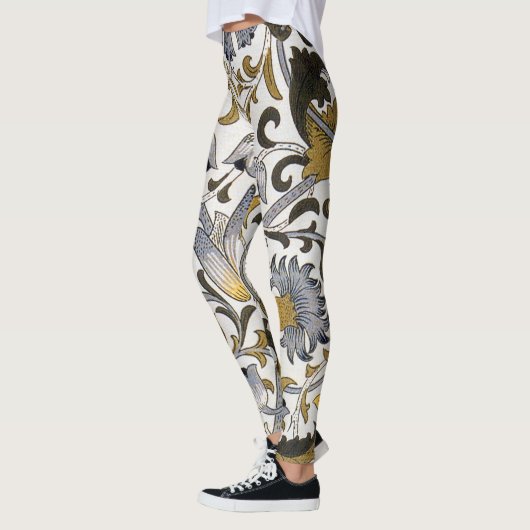 William Morris Lodden bloembloem Leggings (Links)