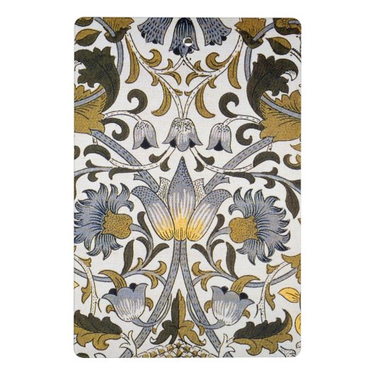William Morris Lodden bloembloem Mini Klembord (Achterkant)