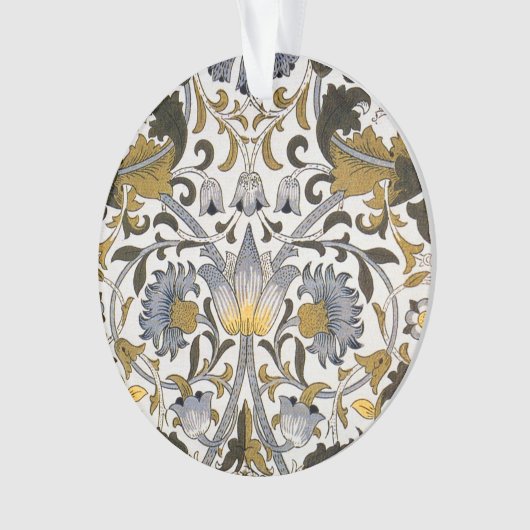 William Morris Lodden bloembloem Ornament (voorkant)