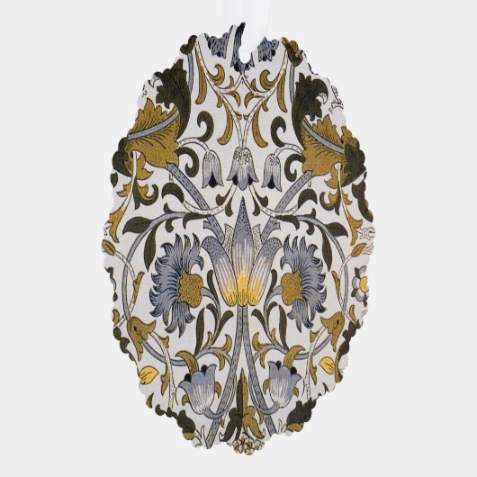 William Morris Lodden bloembloem Ornament Kaart (Rechts)