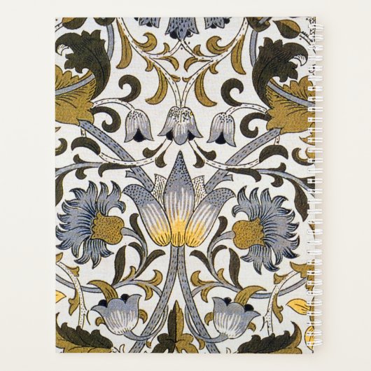 William Morris Lodden bloembloem Planner (Achterkant)