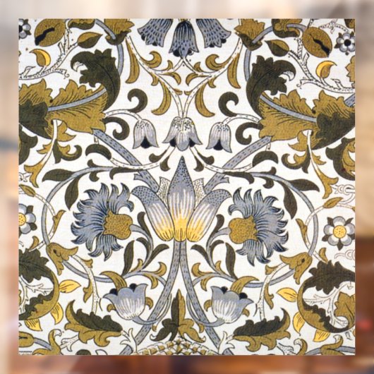 William Morris Lodden bloembloem Raamsticker (Vel 2)