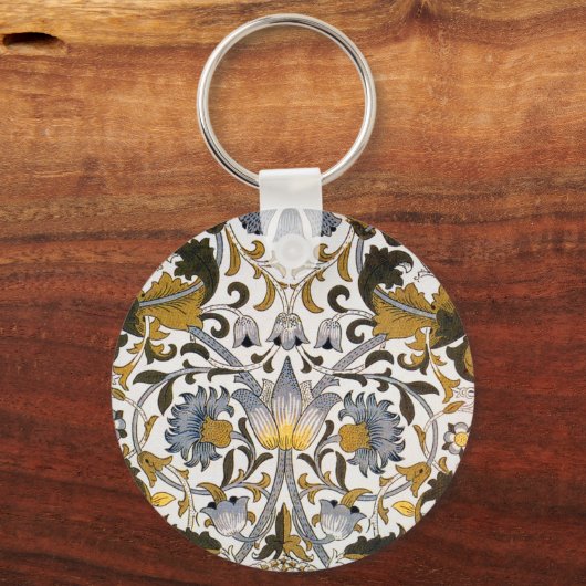 William Morris Lodden bloembloem Sleutelhanger (Voorkant)