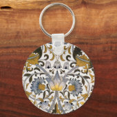 William Morris Lodden bloembloem Sleutelhanger (Voorkant)