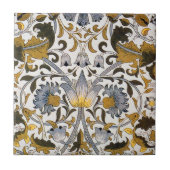 William Morris Lodden bloembloem Tegeltje (Voorkant)