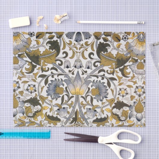 William Morris Lodden bloembloem Tissuepapier (Craft)