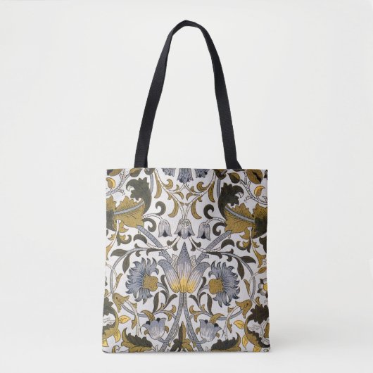 William Morris Lodden bloembloem Tote Bag (Voorkant)