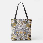 William Morris Lodden bloembloem Tote Bag (Achterkant)