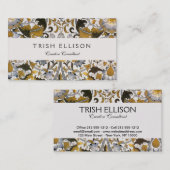 William Morris Lodden bloembloem Visitekaartje (Voorkant / Achterkant)