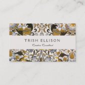 William Morris Lodden bloembloem Visitekaartje (Voorkant)