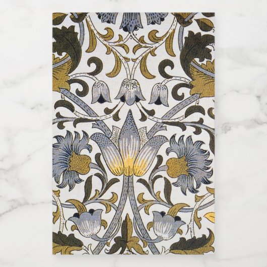 William Morris Lodden bloembloem Voedselcontainer Etiket (Enkel label)