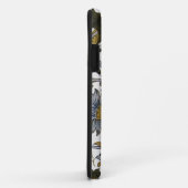 William Morris Lodden Bloempatroon: Blauwe Goud  Case-Mate iPhone Case (Achterkant/rechts)