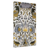 William Morris Lodden Bloempatroon: Blauwe Goud Klembord (Rechts)
