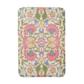 William Morris Lodden Bloempatroon Pastel Badmat (Voorkant Verticaal)