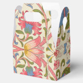 William Morris Lodden Bloempatroon Pastel Bedankdoosjes (Geopend)