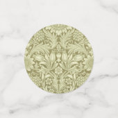 William Morris Lodden Bloempatroon Pastel Confetti (Kleine voorkant)