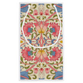 William Morris Lodden Bloempatroon Pastel Klein Cadeauzakje (Achterkant)