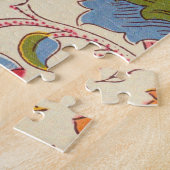 William Morris Lodden Bloempatroon Pastel Legpuzzel (Zijkant)