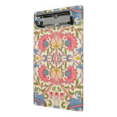 William Morris Lodden Bloempatroon Pastel Mini Klembord (Angled2)