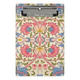 William Morris Lodden Bloempatroon Pastel Mini Klembord
