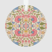William Morris Lodden Bloempatroon Pastel Ornament (achterkant)