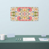 William Morris Lodden Bloempatroon Pastel Spandoek (Beurs)