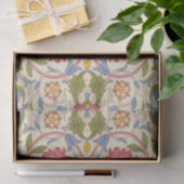 William Morris Lodden Bloempatroon Pastel Tissuepapier (Geschenk)