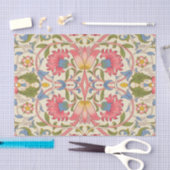 William Morris Lodden Bloempatroon Pastel Tissuepapier (Craft)