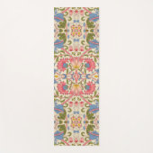 William Morris Lodden Bloempatroon Pastel Yogamat (Voorkant)