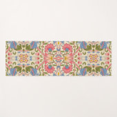 William Morris Lodden Bloempatroon Pastel Yogamat (Voorkant (horizontaal))