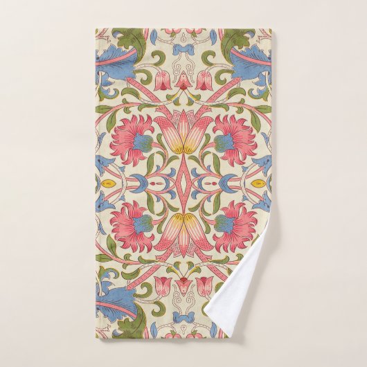 William Morris Lodden Spring Wallpaper Art Bad Handdoek (Handdoek)