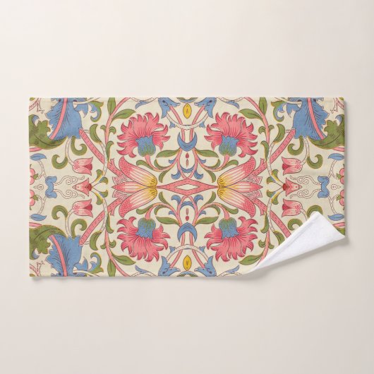 William Morris Lodden Spring Wallpaper Art Bad Handdoek (Handdoek)