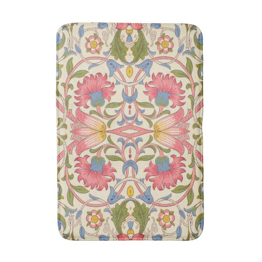 William Morris Lodden Spring Wallpaper Art Badmat (Voorkant Verticaal)