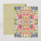 William Morris Lodden Spring Wallpaper Art Briefkaart (Voorkant / Achterkant)