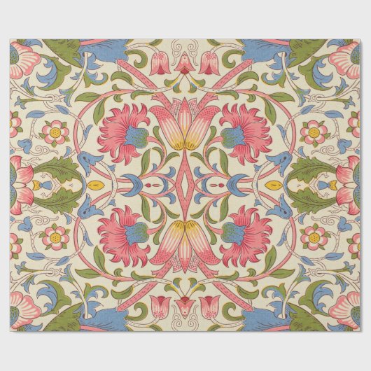 William Morris Lodden Spring Wallpaper Art Cadeaupapier (Vlak)